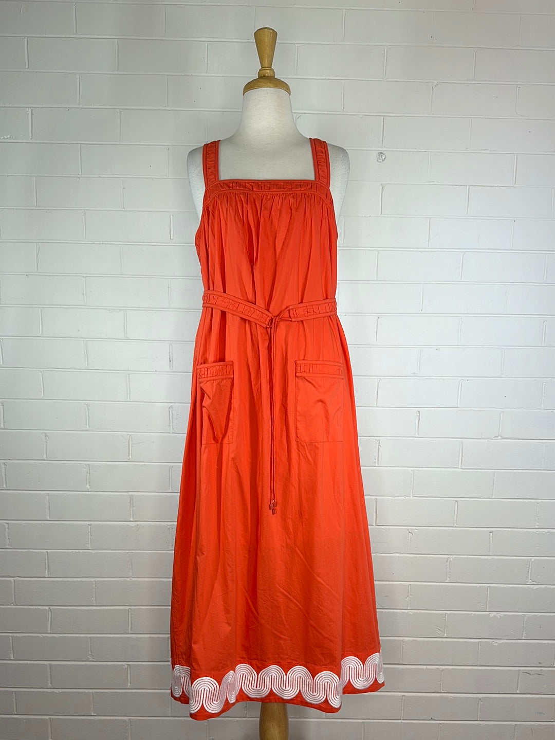 steele. | dress | size 14 | midi length | 100% cotton