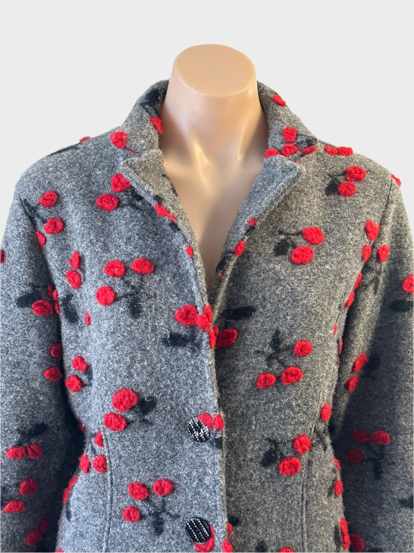 LS Collection | coat | size 12 | single breasted | made in Korea