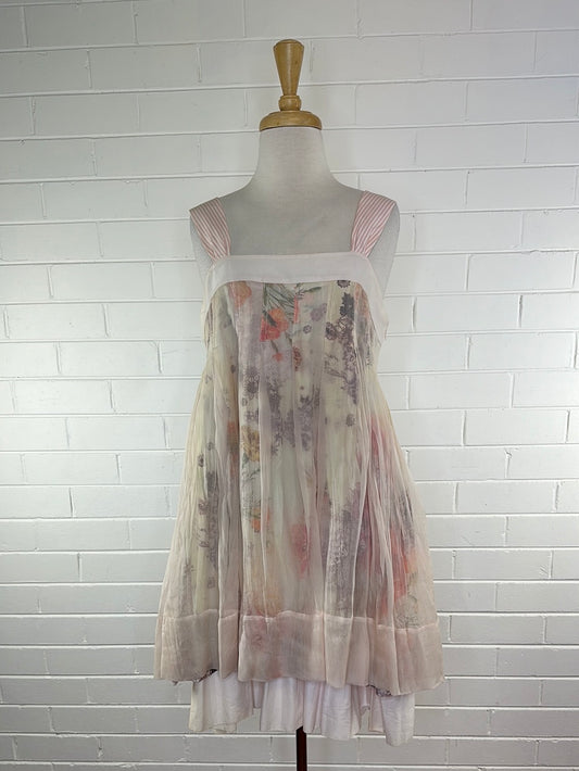 nevenka | dress | size 12 | knee length | silk cotton blend | made in Australia