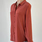 the fable | shirt | size 12 | long sleeve | 100% silk