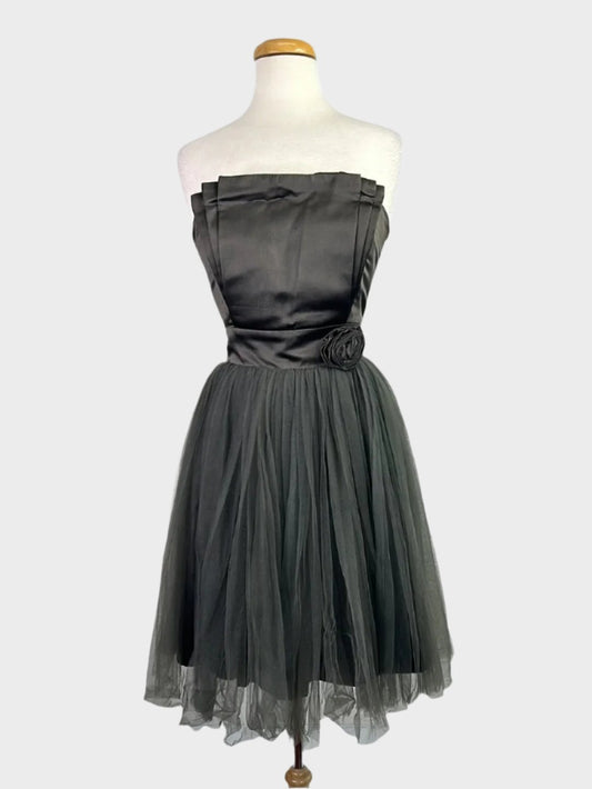 Nicola Finetti | dress | size 10 | mini length | silk cotton blend