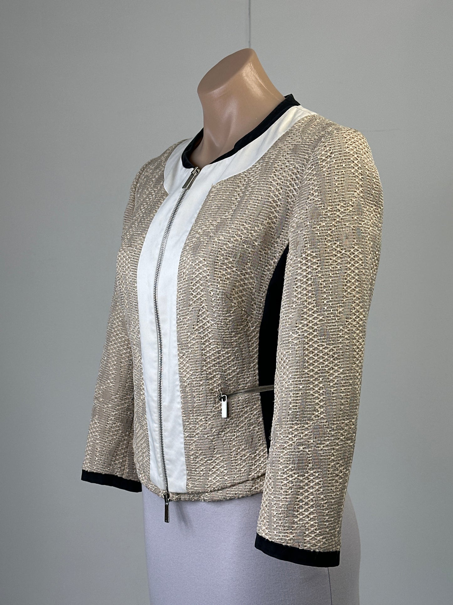Karen Millen | UK | jacket | size 14 | zip front