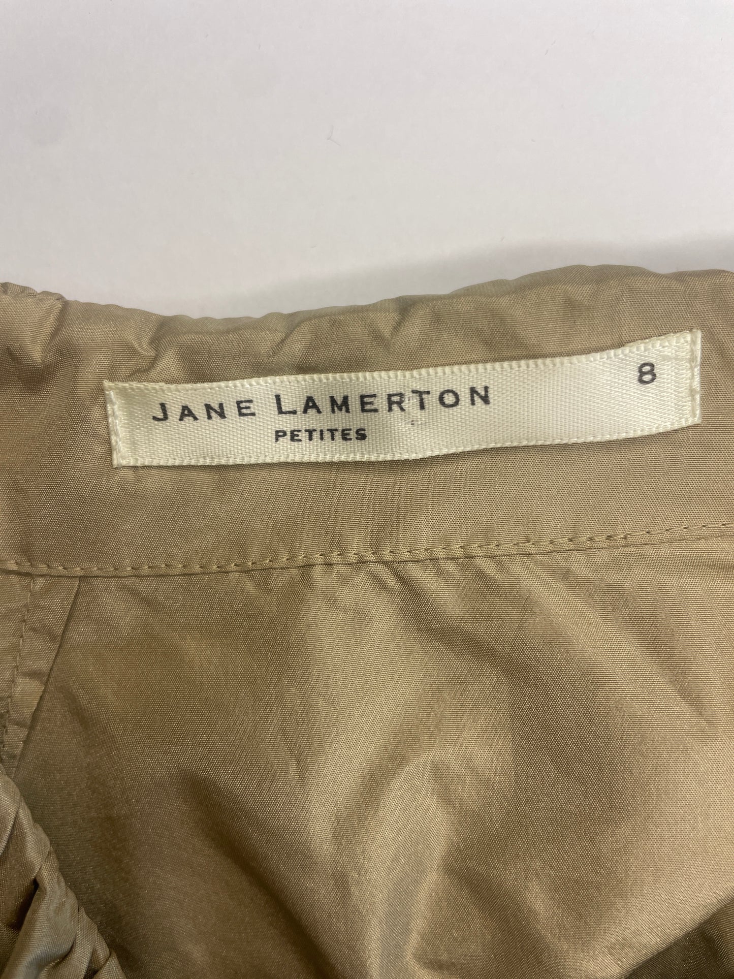 Jane Lamerton | shirt | size 8 | long sleeve | 100% silk