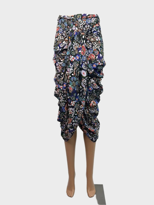 Isabel Marant | Paris | skirt | size 8 | midi length | 100% silk