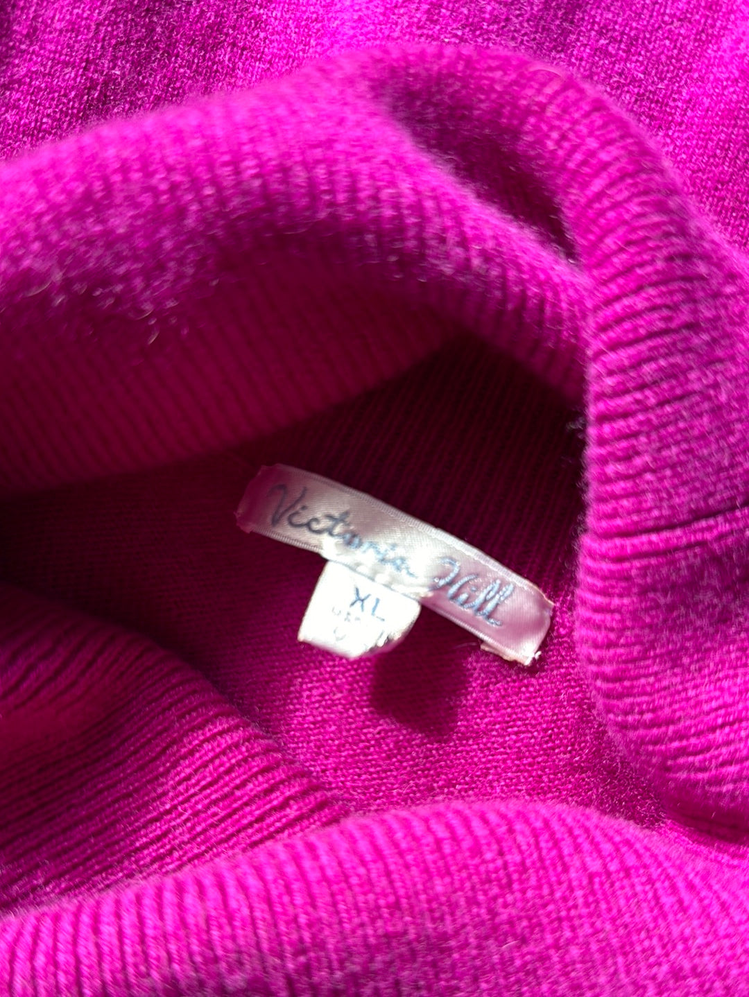 Victoria Hill | sweater | size 16 | turtleneck | 100% cashmere