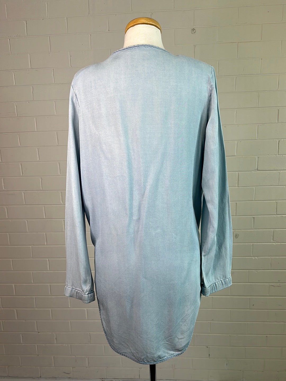 sass & bide | top | size 8 | long sleeve | 100% lyocell