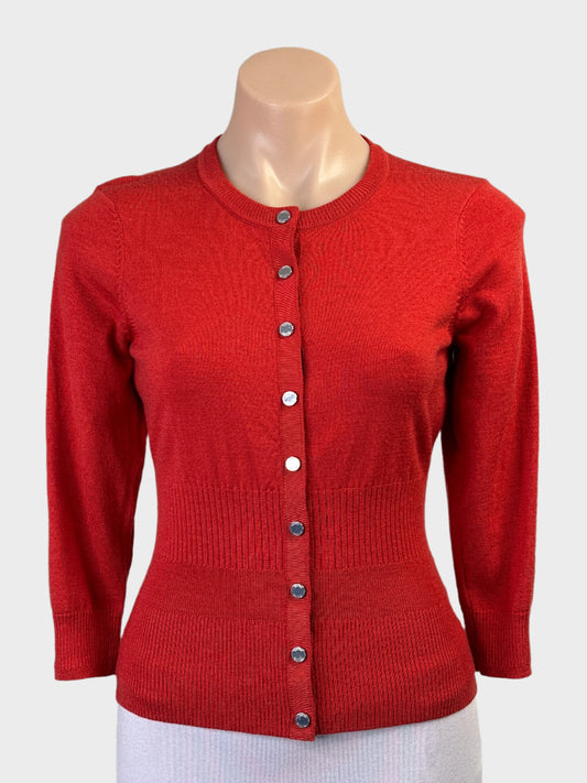 Karen Millen | UK | cardigan | size 8 | three quarter sleeve