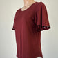 Witchery | top | size 10 | short sleeve | cotton modal blend