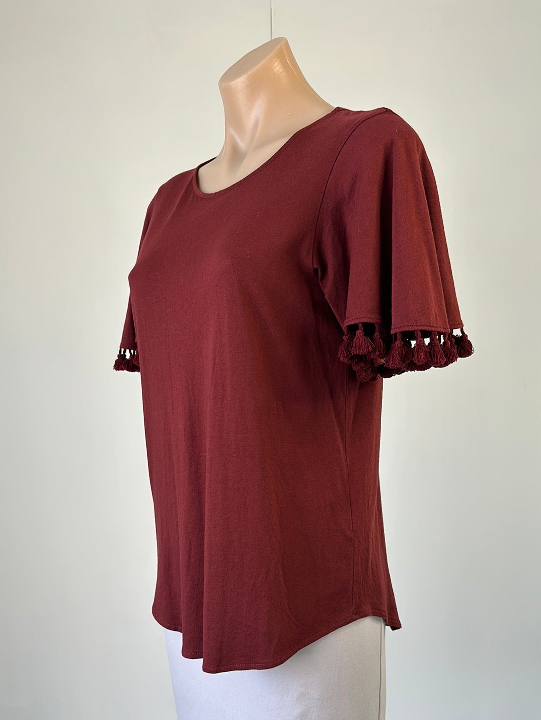 Witchery | top | size 10 | short sleeve | cotton modal blend