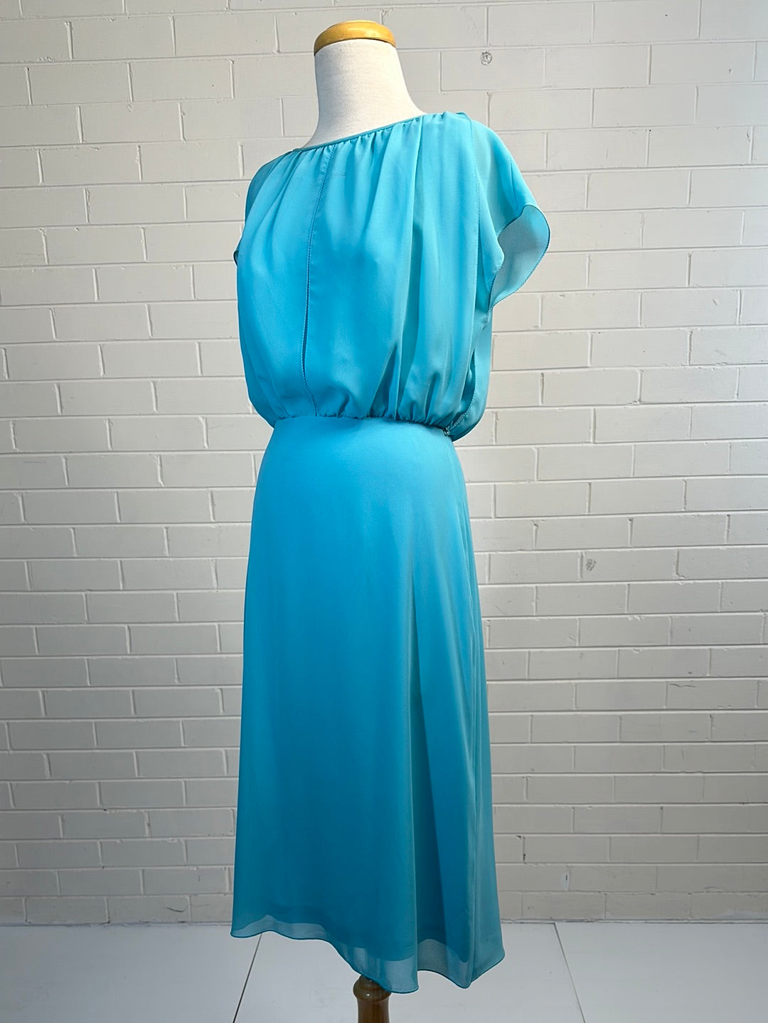 Mary Charmaine | vintage 70's | dress | size 10 | midi length