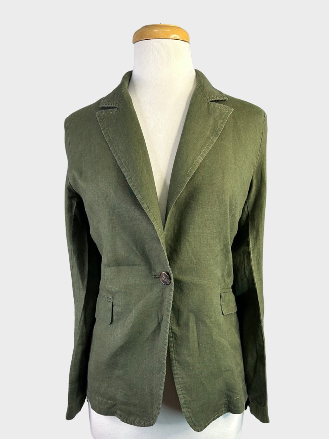 United Colors of Benetton | Italy | jacket | size 10 | single breasted | 100% linen