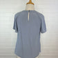 MARCS | top | size 6 | short sleeve | 100% silk