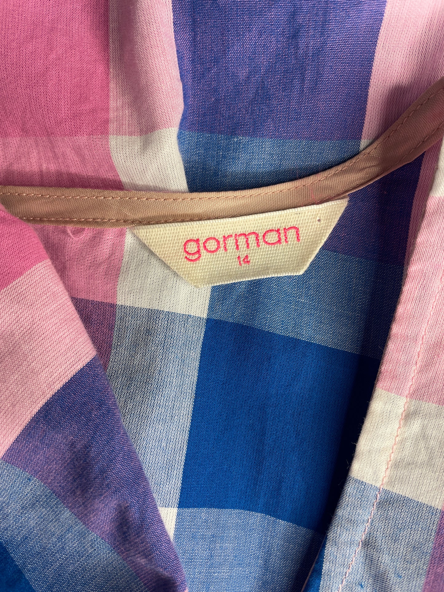 Gorman | dress | size 14 | knee length | 100% cotton