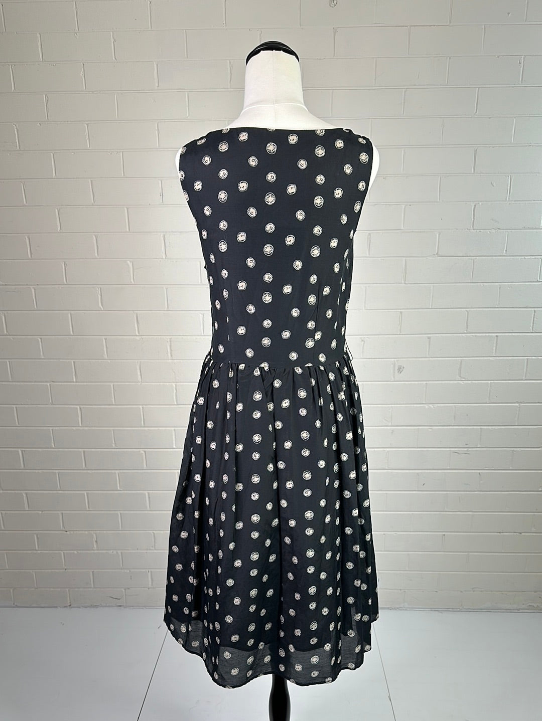 Laura Ashley | UK | dress | size 6 | knee length | silk cotton blend