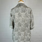 SIGNATURE by silk road | shirt | size 12 | short sleeve | 100% silk