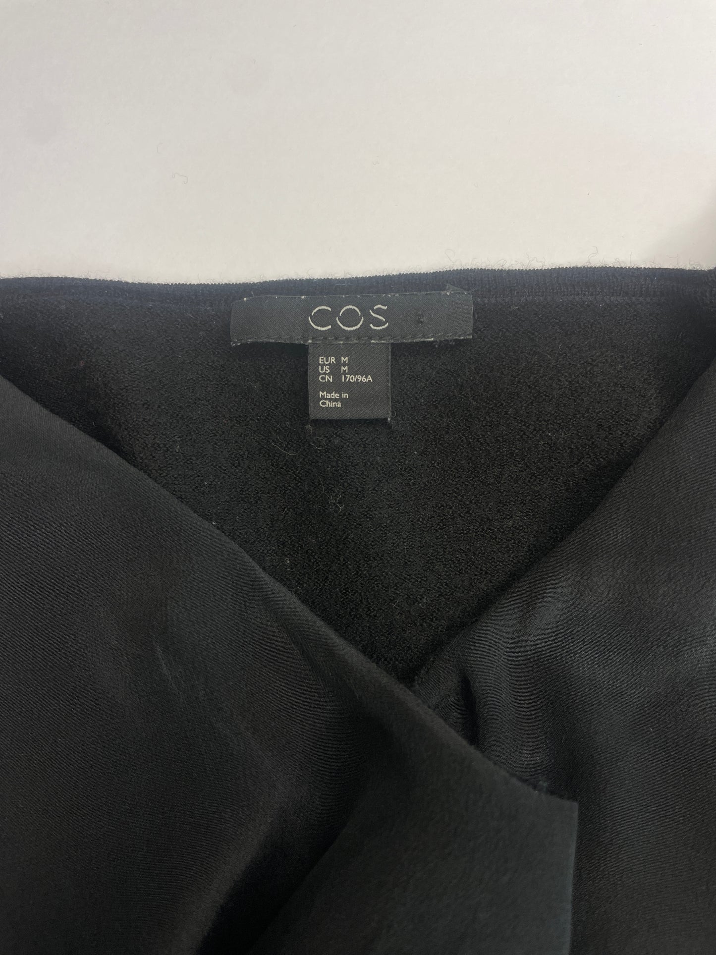 COS | top | size 12 | long sleeve | 100% wool