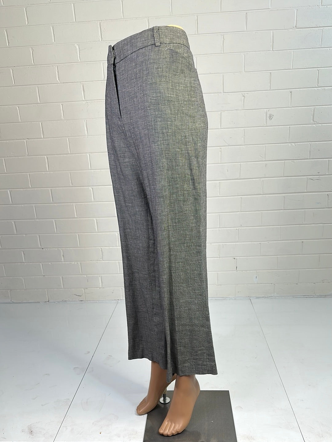 Perri Cutten | pants | size 14 | wide leg | 100% linen | made in Australia 🇦🇺