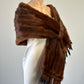 No label | vintage 30's | fur stole | one size | wrap front