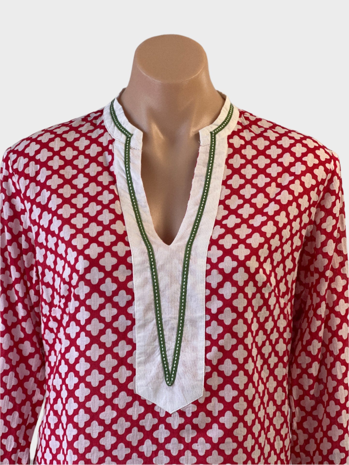 Boom Shankar | top | size 14 | three quarter sleeve | 100% cotton