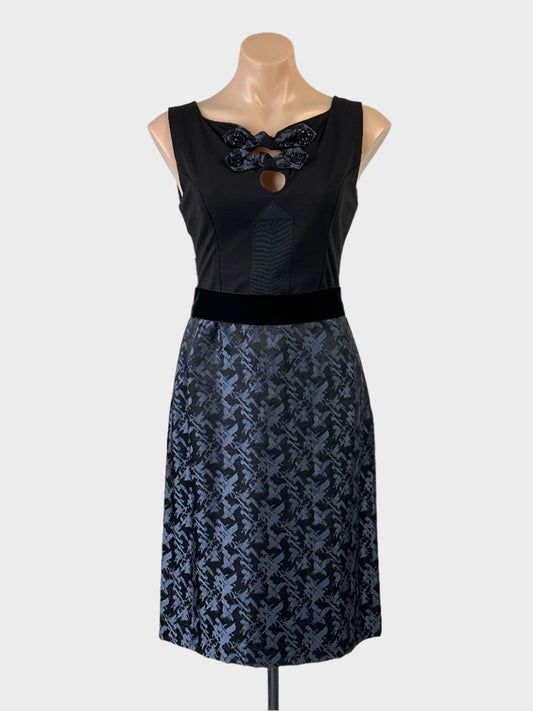 WORLD | New Zealand | Vintage 90's | dress | size 10 | knee length | made in New Zealand