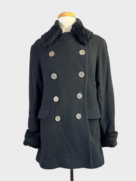 Howard Showers | vintage 90's | coat | size 10 | double breasted