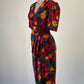 Sally Browne | vintage 80’s | dress | size 12 | midi length | made in Australia 🇦🇺