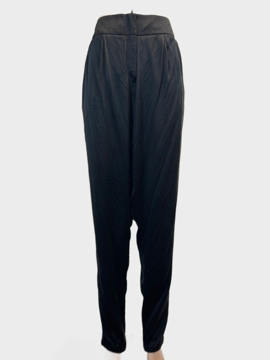 Morrison | pants | size 12 | tapered leg | 100% silk | made in Australia