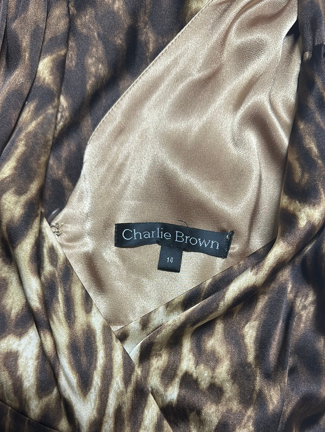 Charile Brown | vintage 90's | dress | size 14 | knee length | made in Australia
