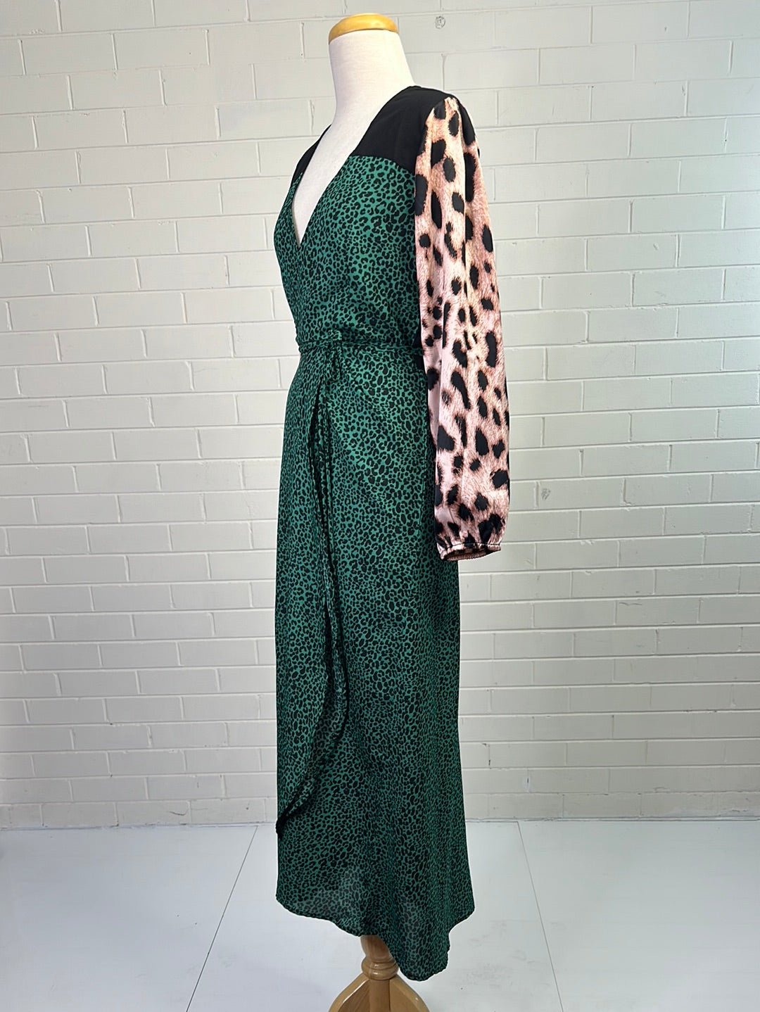 Dancing Leopard | dress | size 8 | maxi length