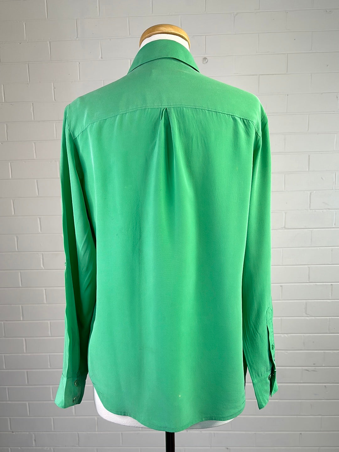 MARCS | shirt | size 10 | long sleeve | 100% silk