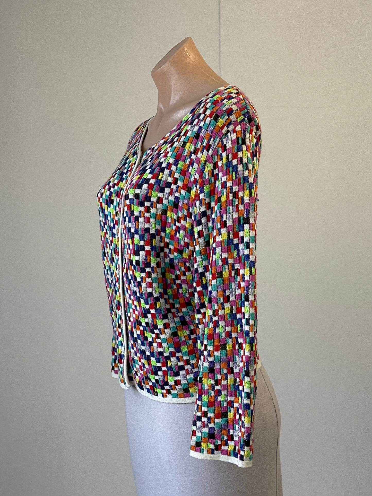 Didier Parakian | Paris | cardigan | size 12 | long sleeve | made in Italy