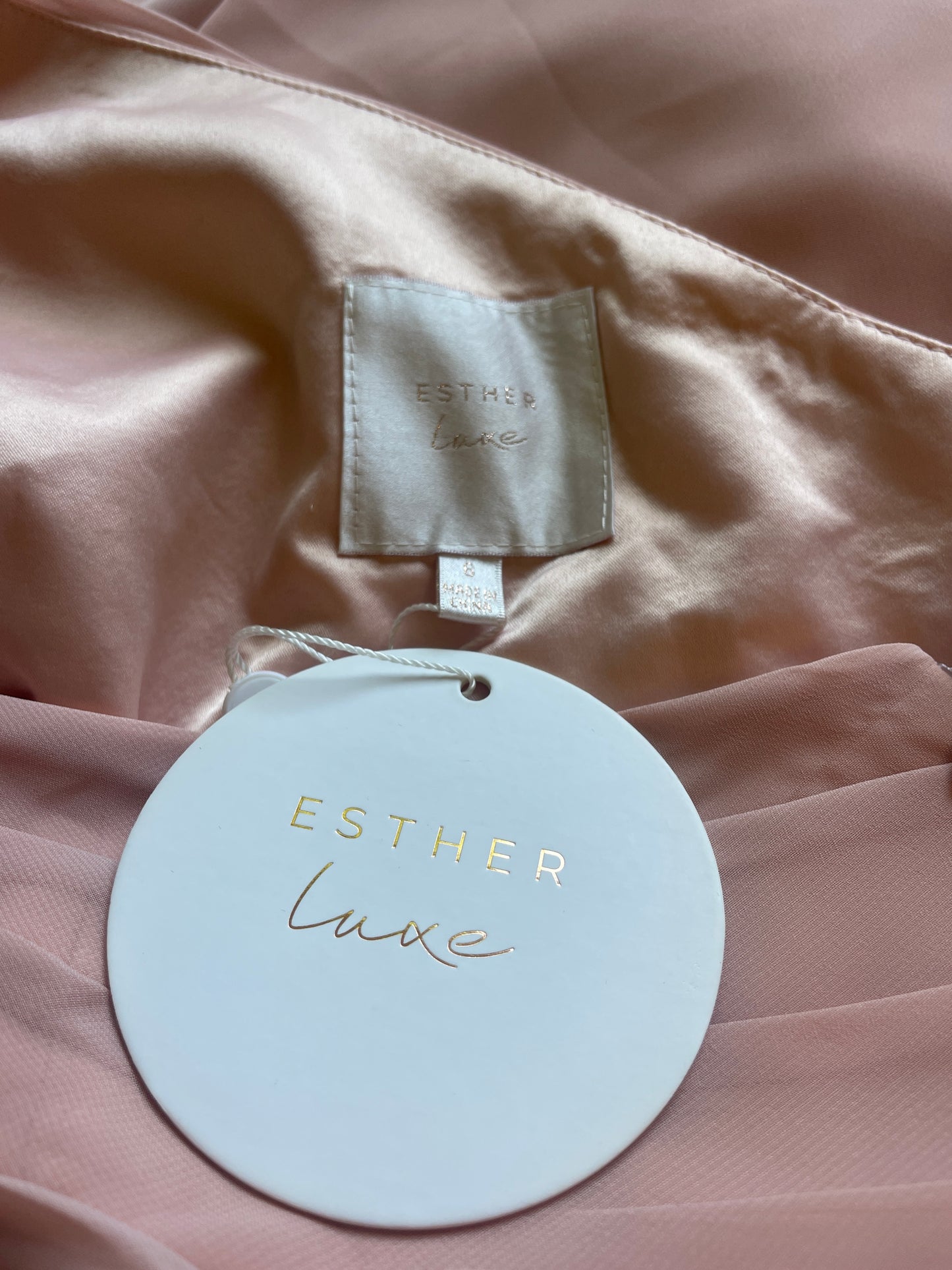 Esther Luxe | gown | size 6 | maxi length | new with tags
