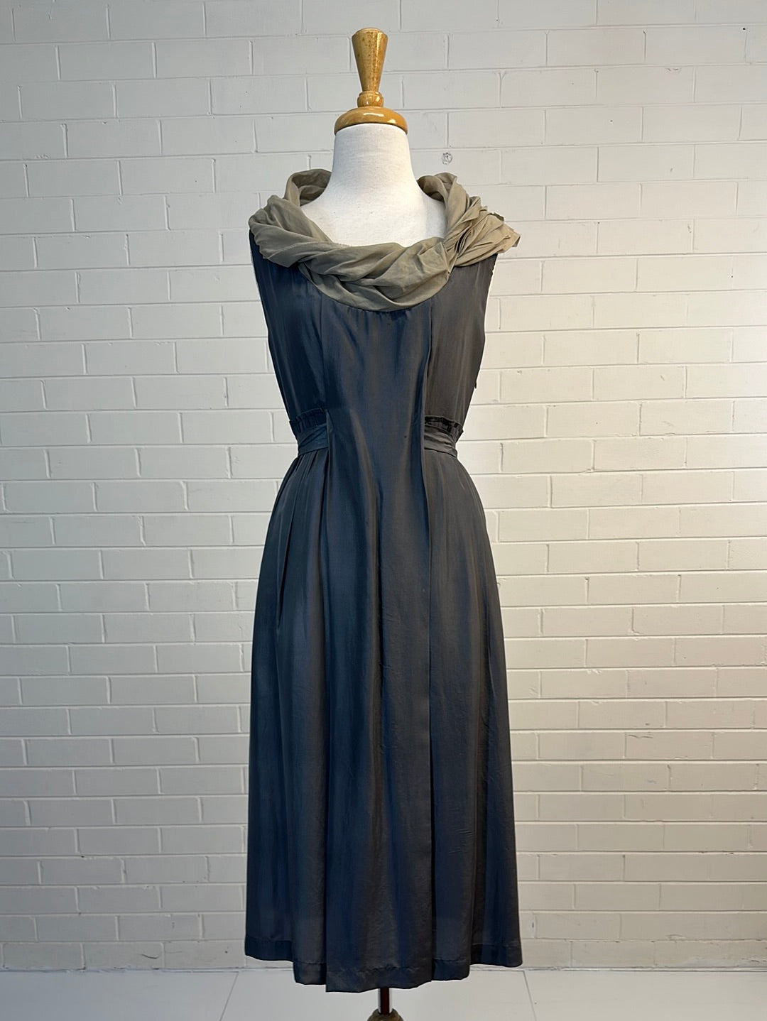 NIÙ | Italy | dress | size 12 | midi length | 100% silk