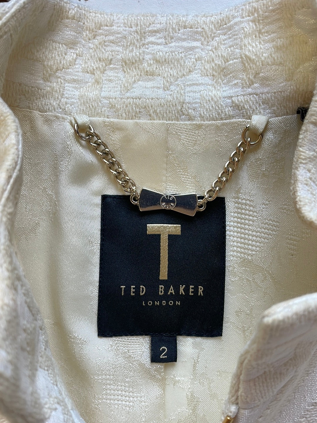 Ted Baker | London | jacket | size 10 | zip front