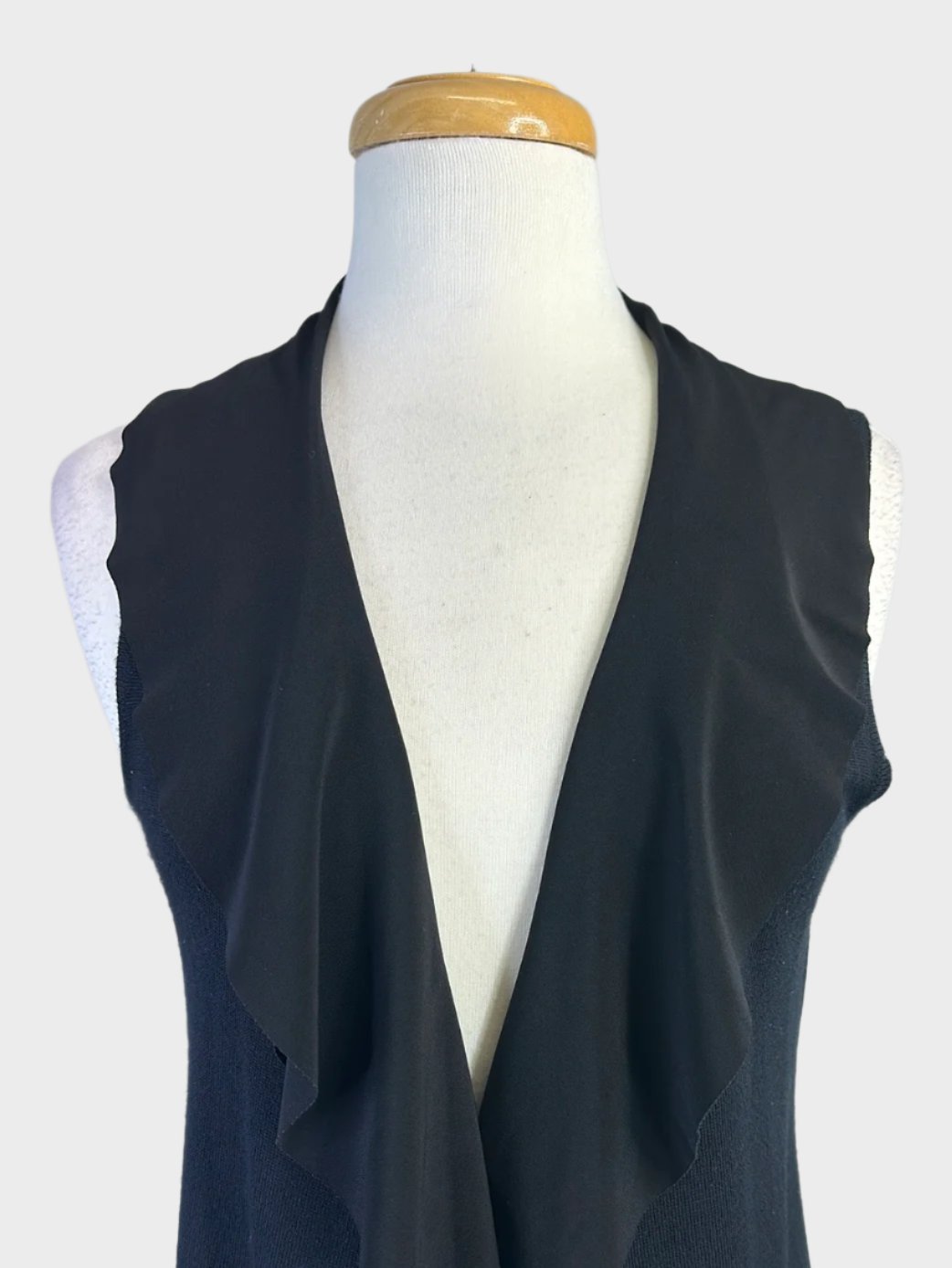 ALIZA | New Zealand | vest | size 12 | open front | 100% wool | made in New Zealand