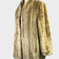 Otex of Melbourne | vintage 60's | faux fur coat | size 12 | single breasted