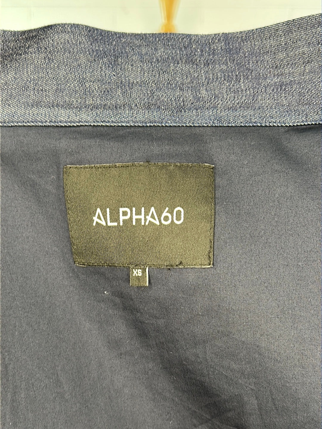 Alpha60 | jacket | size 8 | open front | 100% cotton