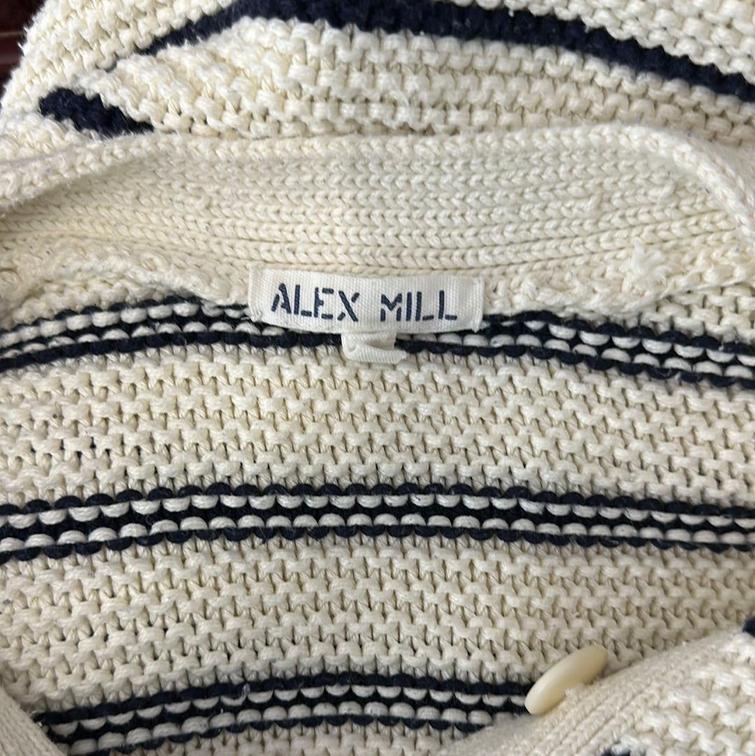 Alex Mill | New York | cardigan | size 10 | long sleeve | 100% cotton