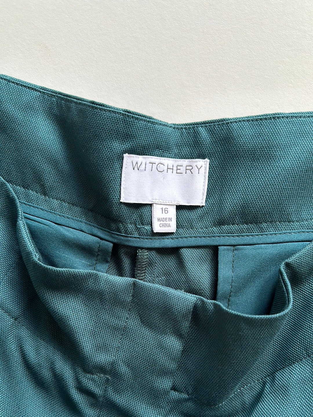 Witchery | pants | size 16 | tapered leg | 100% lyocell