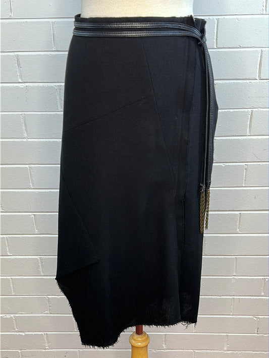 Scanlan & Theodore | skirt | size 10 | knee length | 100% wool