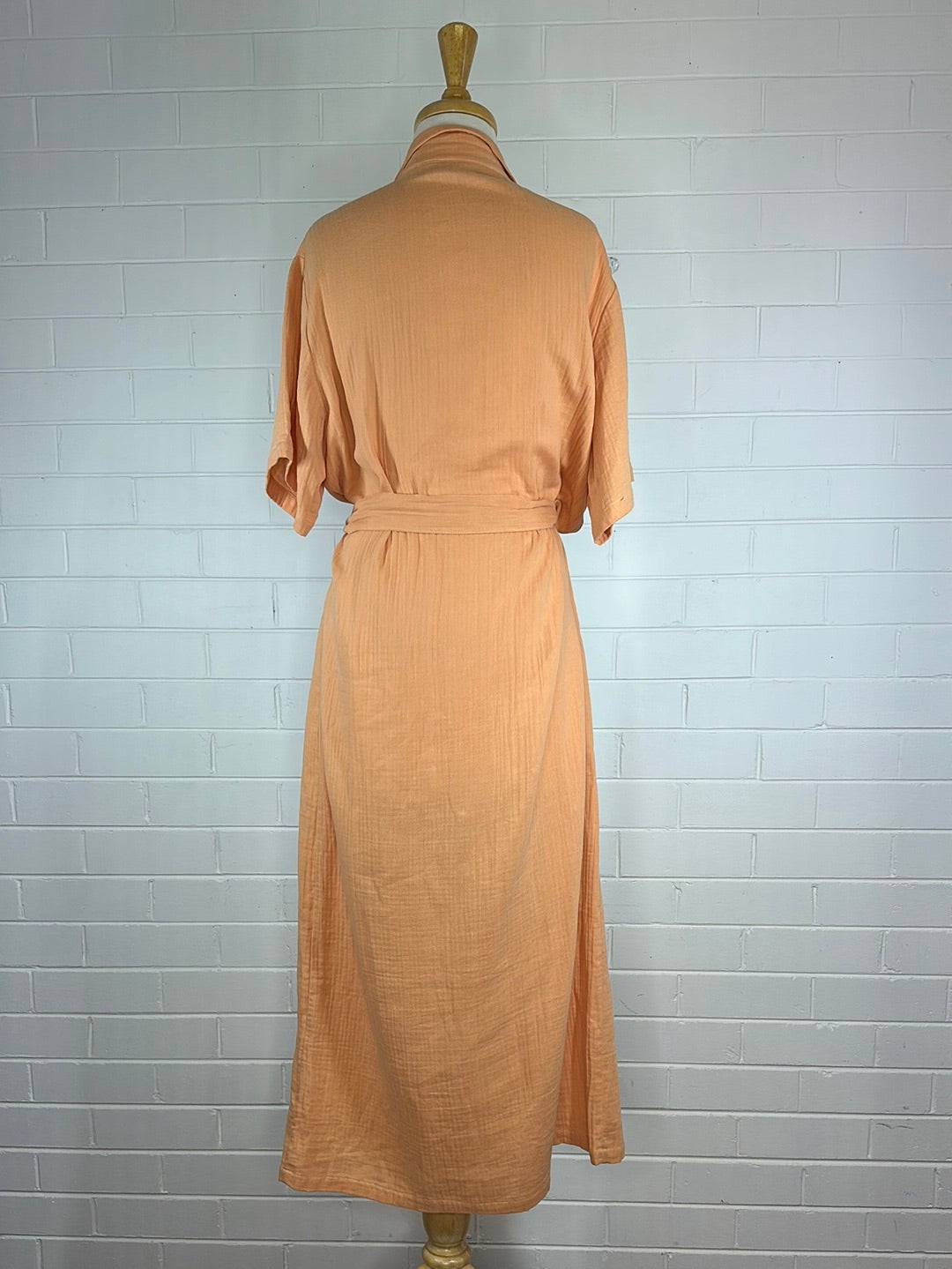 MAURIE + EVE | dress | size 14 | maxi length | 100% cotton