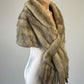 Bailey's Furs - Perth | vintage 50's | fur stole | one size | wrap front