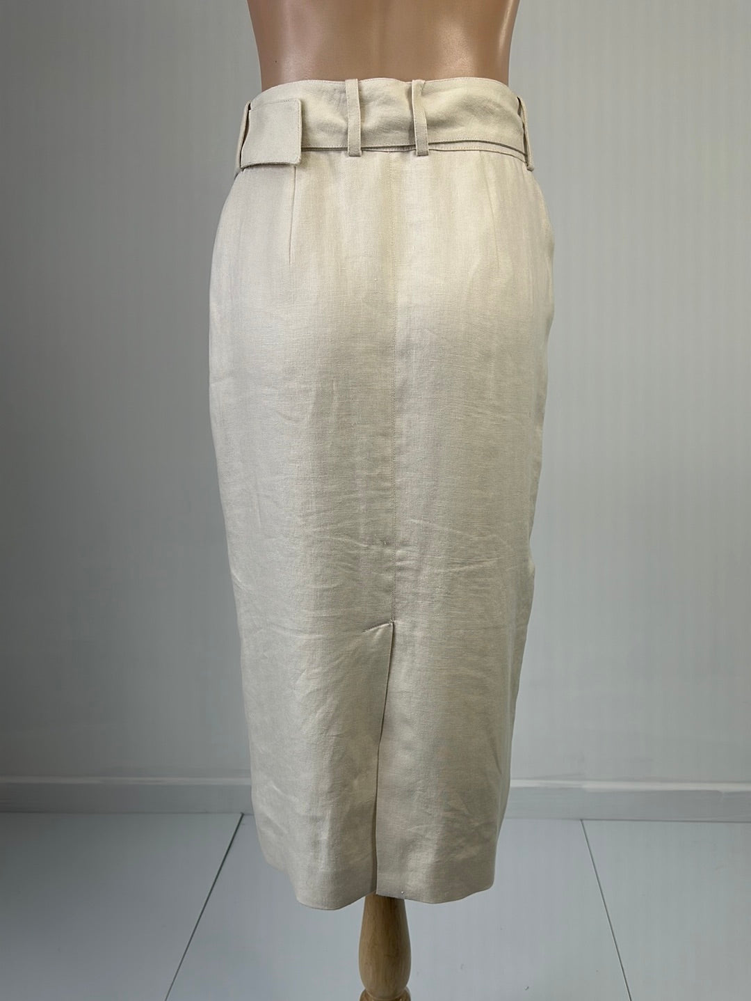 Witchery | skirt | size 8 | midi length | 100% linen