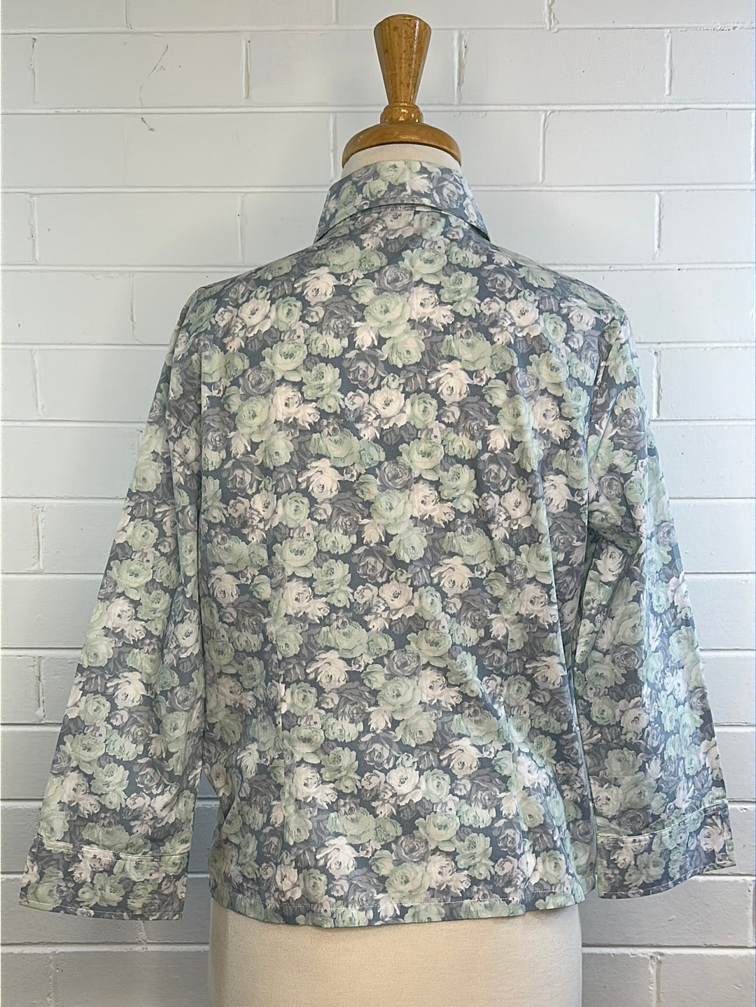 Laura Ashley | UK | shirt | size 12 | three quarter sleeve | 100% cotton