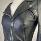 Museum | England | vintage 80's | jacket | size 6 | zip front | leather