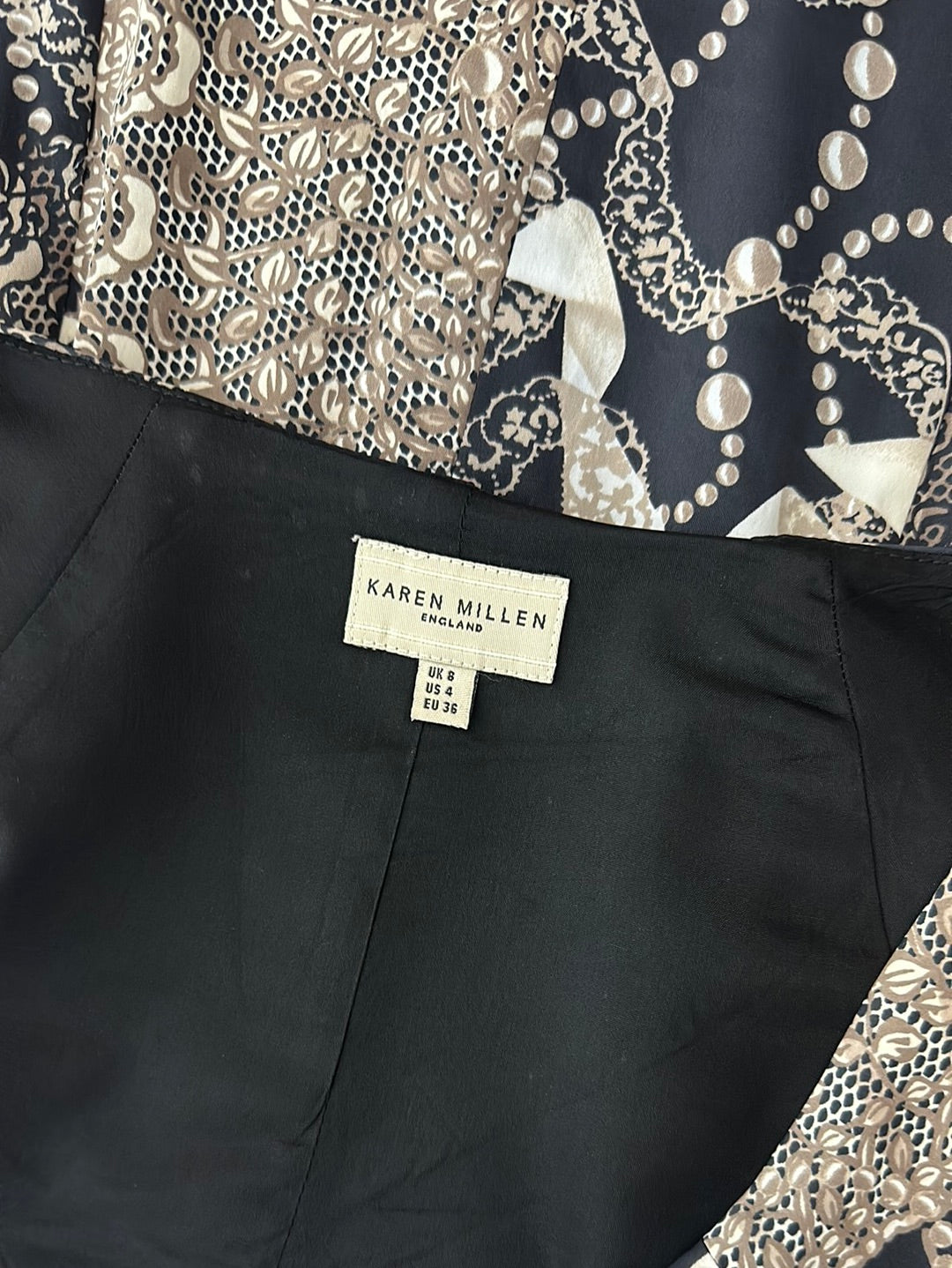Karen Millen | UK | dress | size 8 | knee length