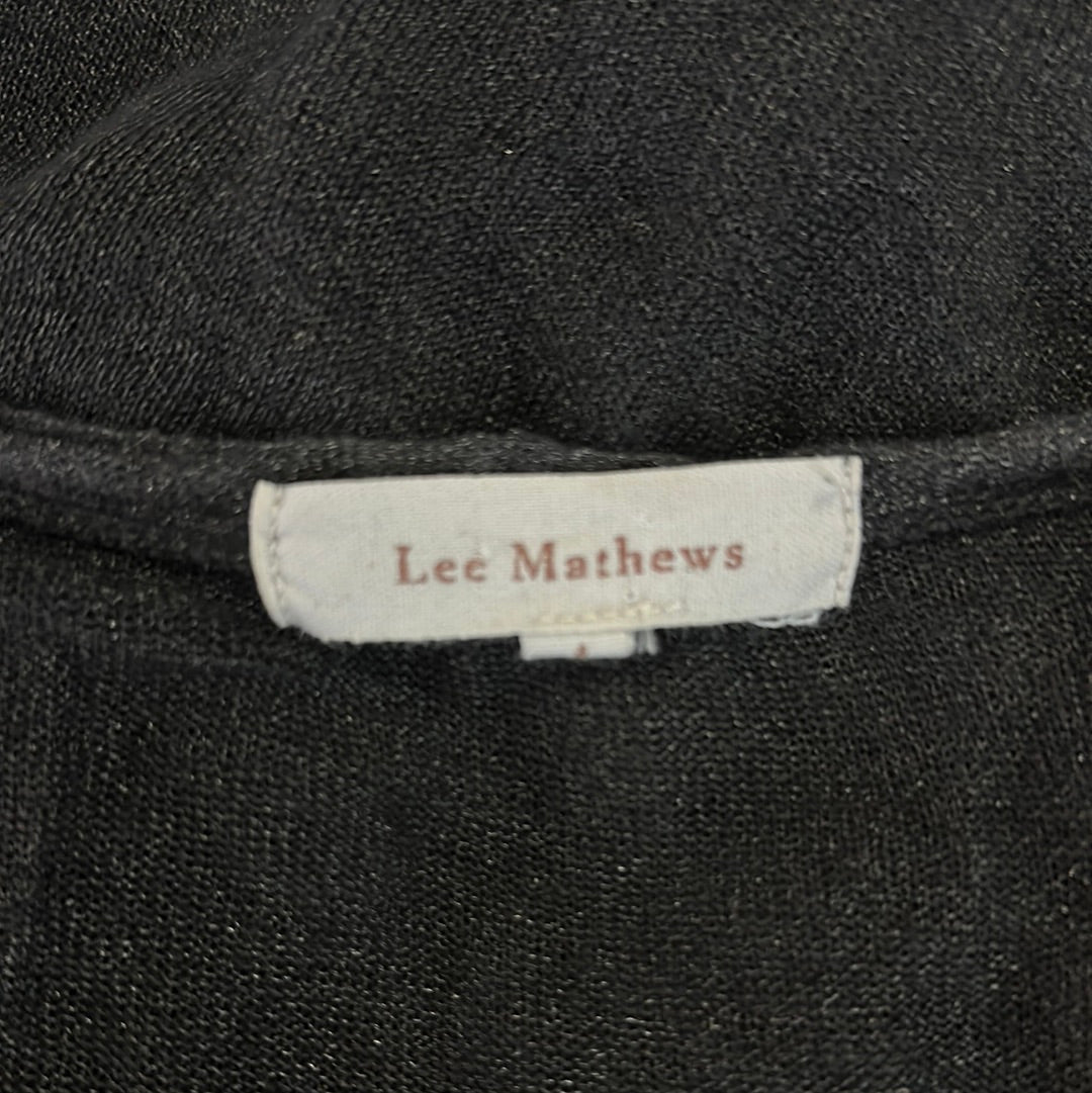 Lee Mathews | cardigan | size 14 | long sleeve | linen blend