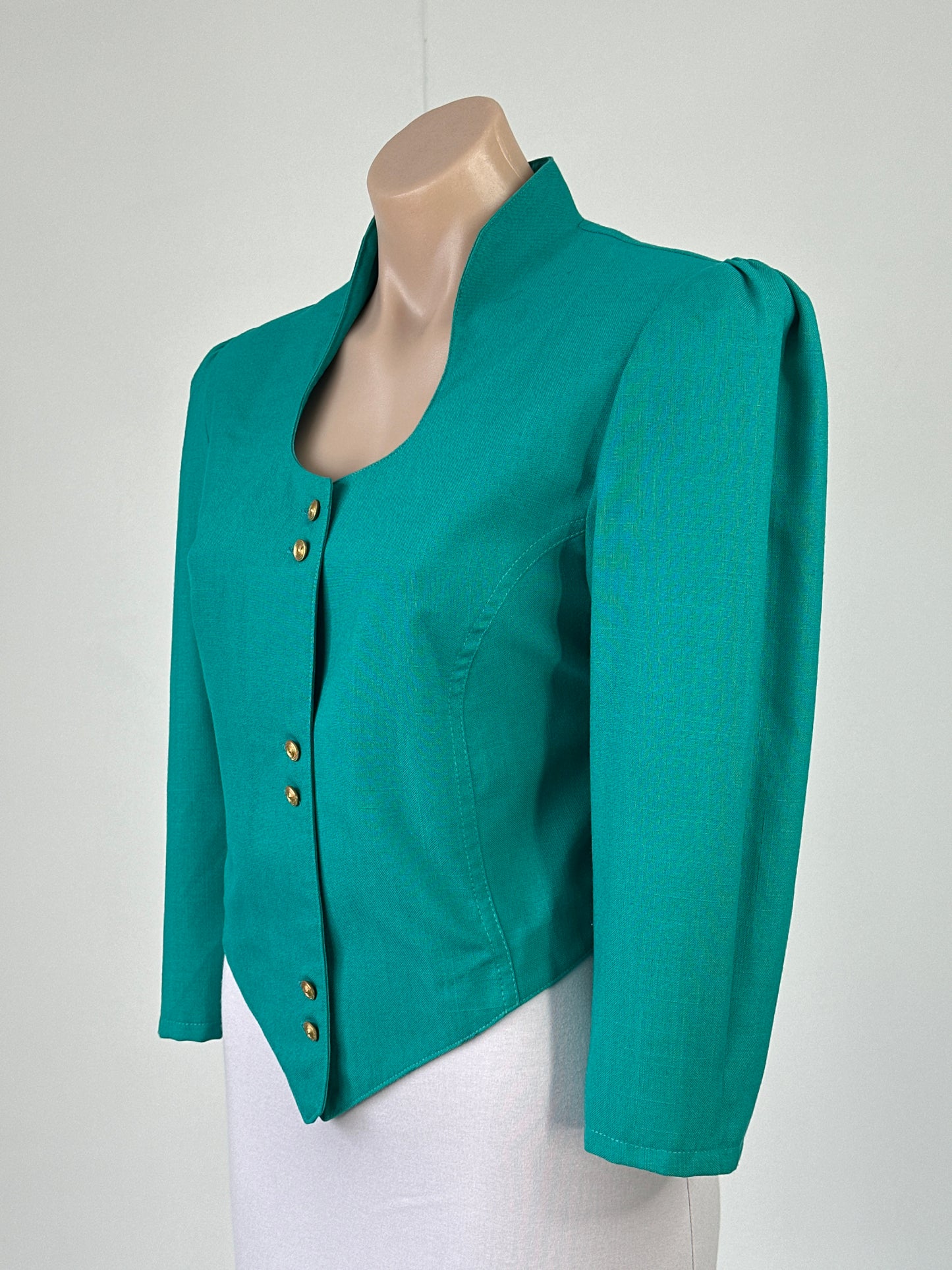 Trish Haines | vintage 80's | jacket | size 14 | single breasted