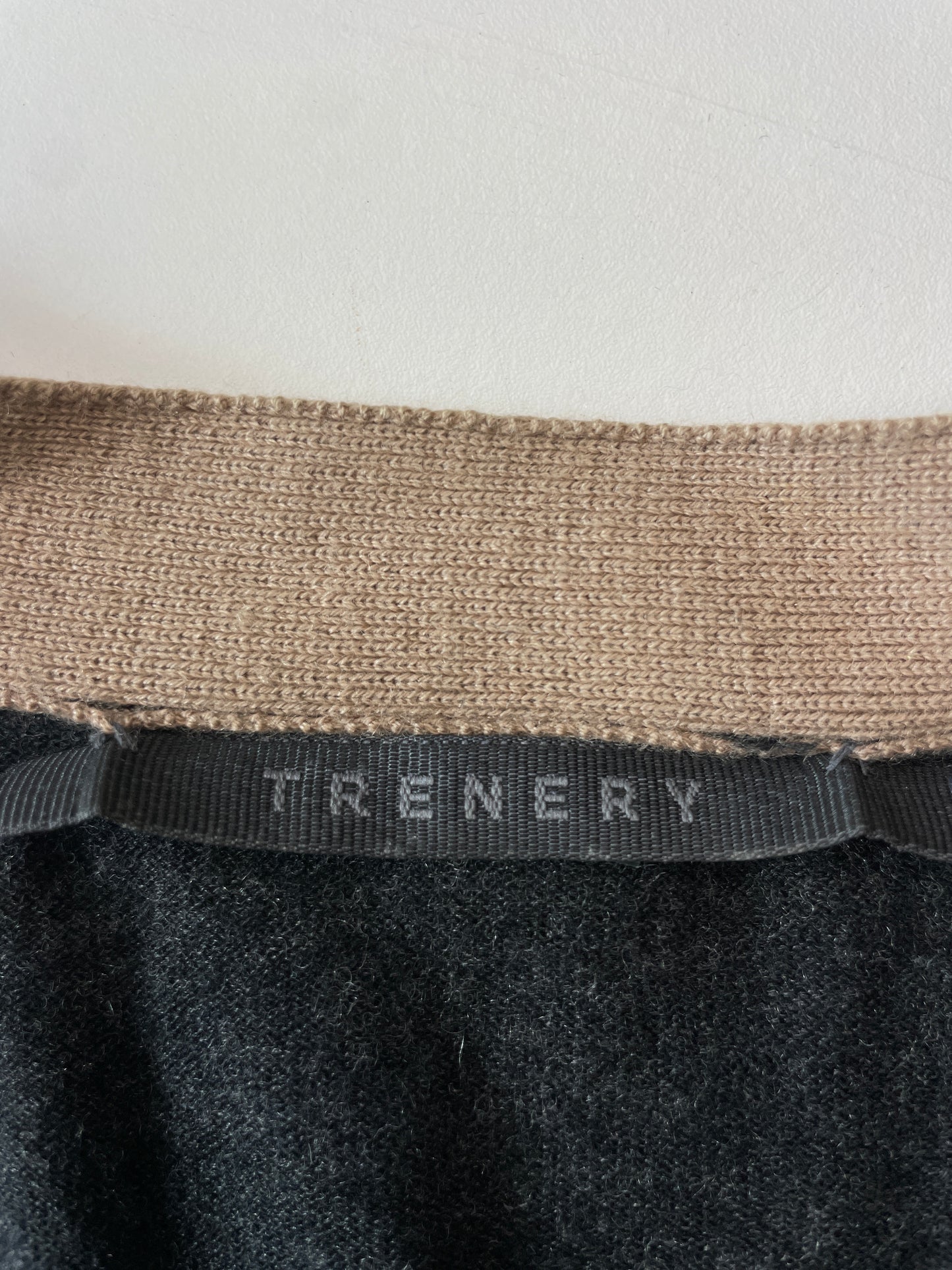 Trenery | cardigan | size 10 | long sleeve | wool silk blend