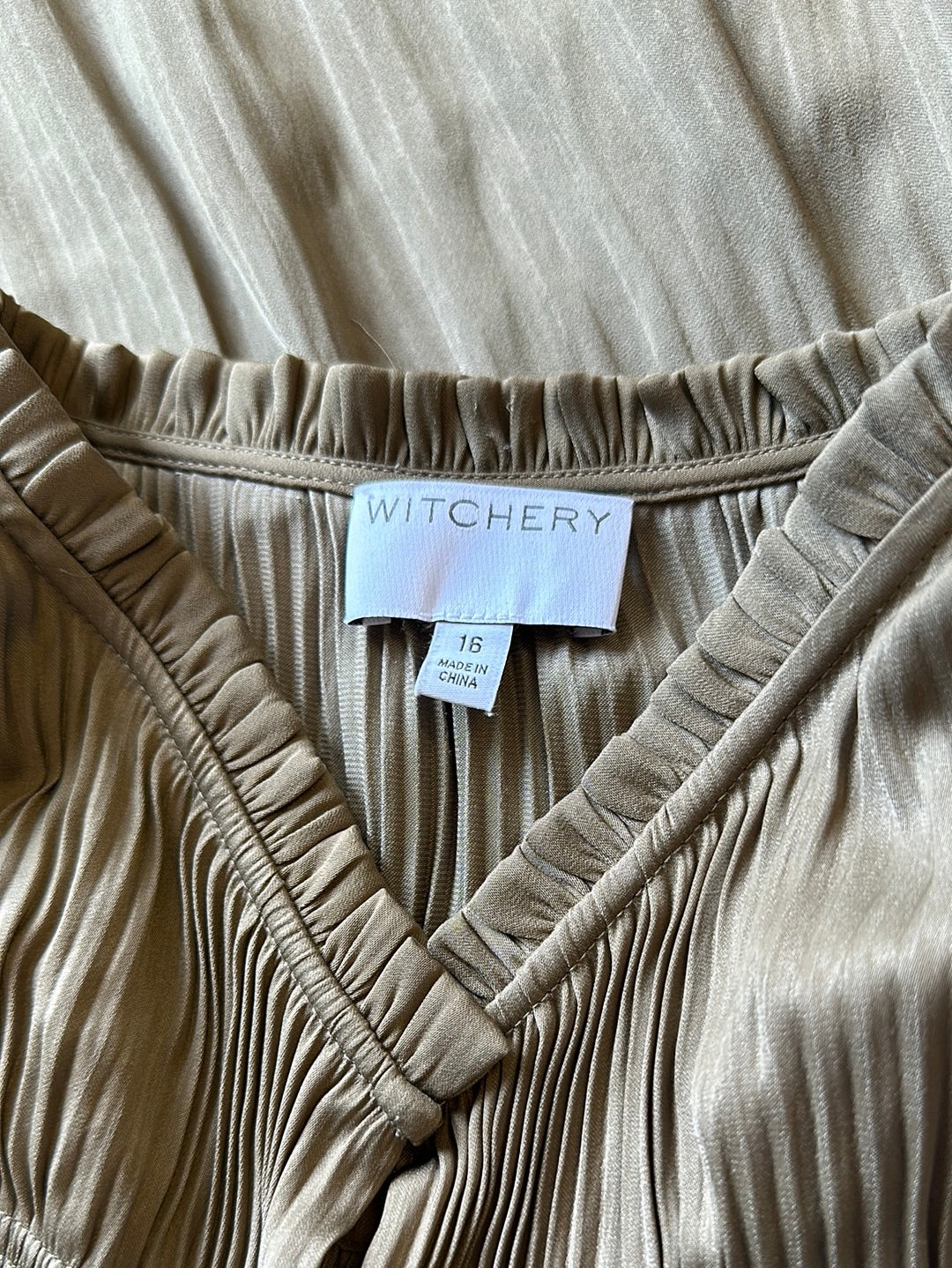 Witchery | top | size 16 | long sleeve